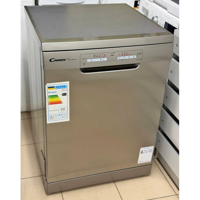 Посудомийна машина Candy HCF3C7LFX з підключенням по Wi-Fi та Bluetooth