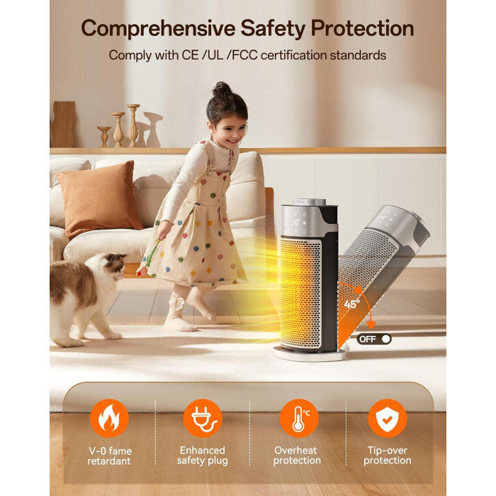 Портативний обігрівач Primevolve 2000W