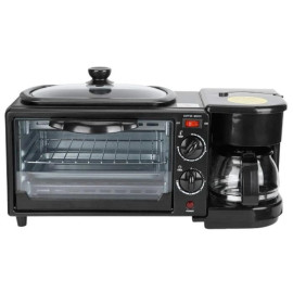 Електропіч багатофункціональна 3в1 Breakfest Maker SK145 Black