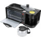 Електропіч багатофункціональна 3в1 Breakfest Maker SK145 Black