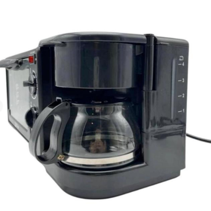 Електропіч багатофункціональна 3в1 Breakfest Maker SK145 Black