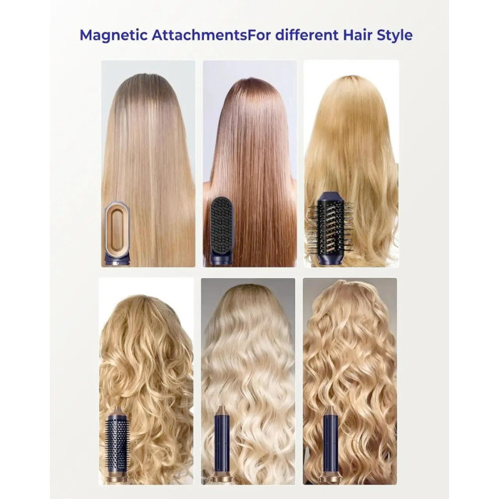 Фен-щітка 6 в 1 для укладання волосся Ukliss DE-622