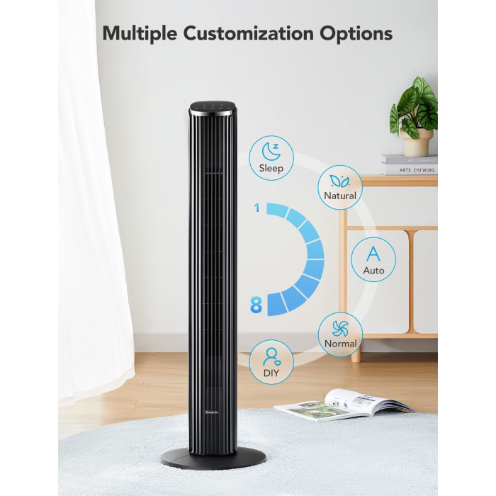Башенный вентилятор GoveeLife H7106 Black