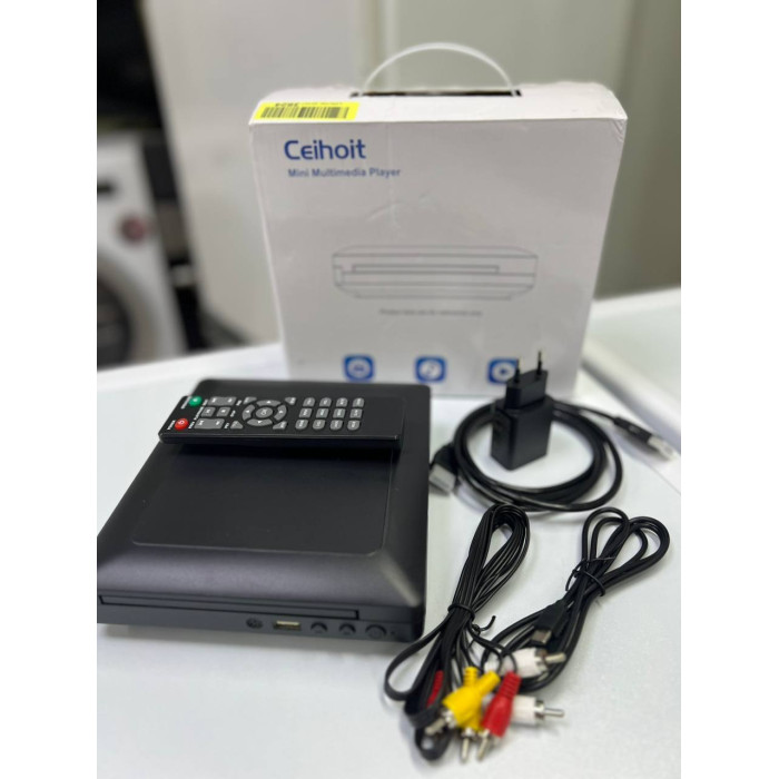 Компактный универсальный DVD-плеер Ceihoit Mini Multimedia Player DVP-508 Black