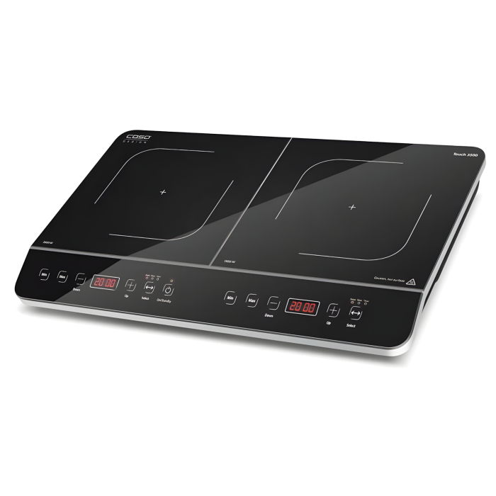 Індукційна електроплита CASO Design Touch 3500 Black