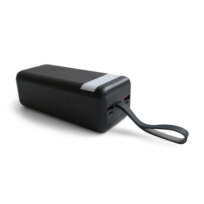 Повербанк (УМБ) зовнішній акумулятор WALKER WB-640 40000mAh Чорний (Black)