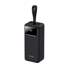 Повербанк (УМБ) зовнішній акумулятор WALKER WB-640 40000mAh Чорний (Black)