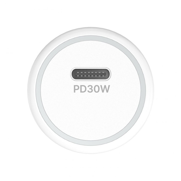 Автомобільний зарядний пристрій WALKER WCR-63 White