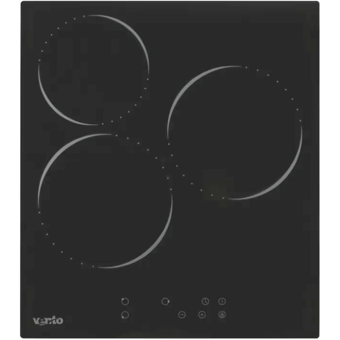 Варочная поверхность электрическая VENTOLUX VB 43 TC Black