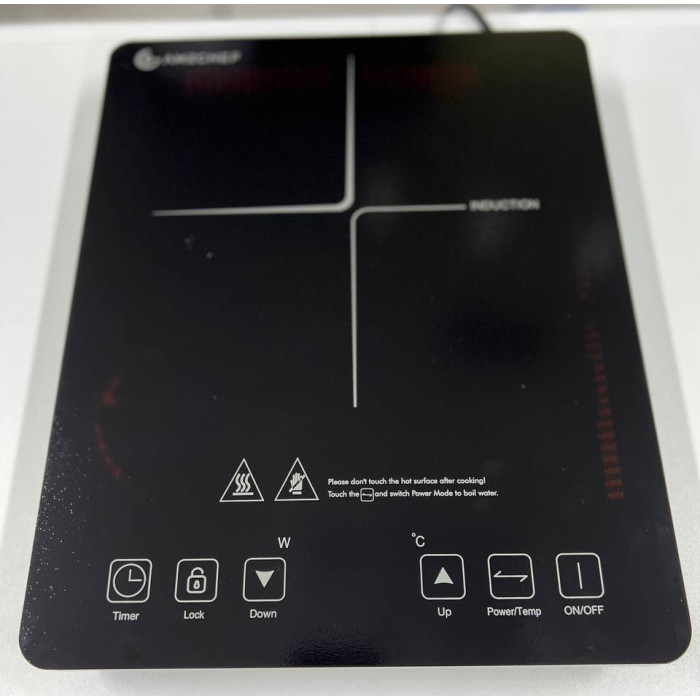 Настільна індукційна плита AMZCHEF SK-20CB16T Black