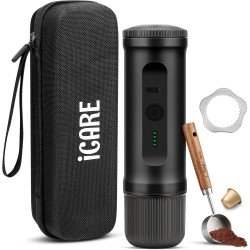 Портативна кавоварка iCare CF-H03 Pro Black