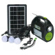 Портативна сонячна станція ліхтар Solar Light DT-9025B Power Bank з радіо