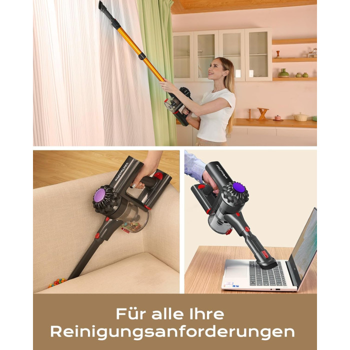 Ручний бездротовий пилотяг VACTechPro V15