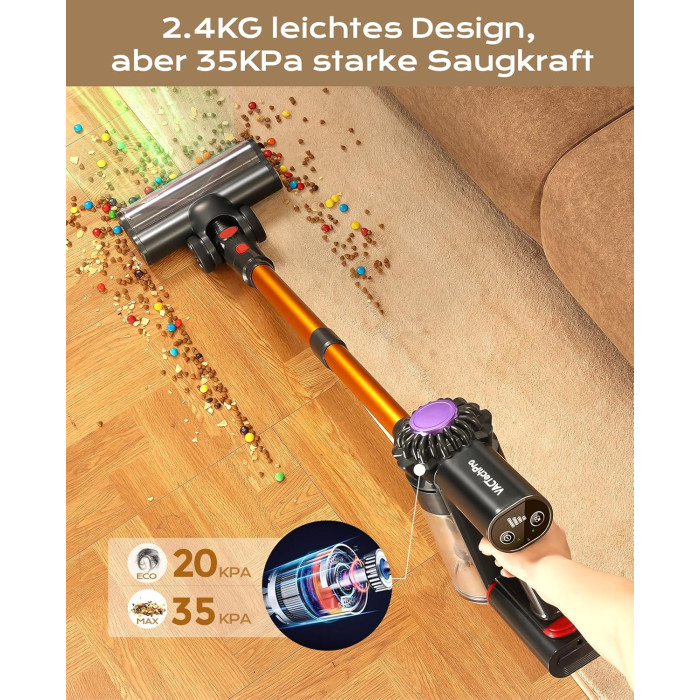 Ручний бездротовий пилотяг VACTechPro V15