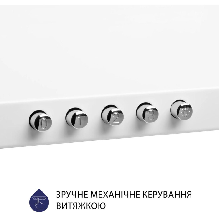 Витяжка Minola HK 5614 WH 1000 LED