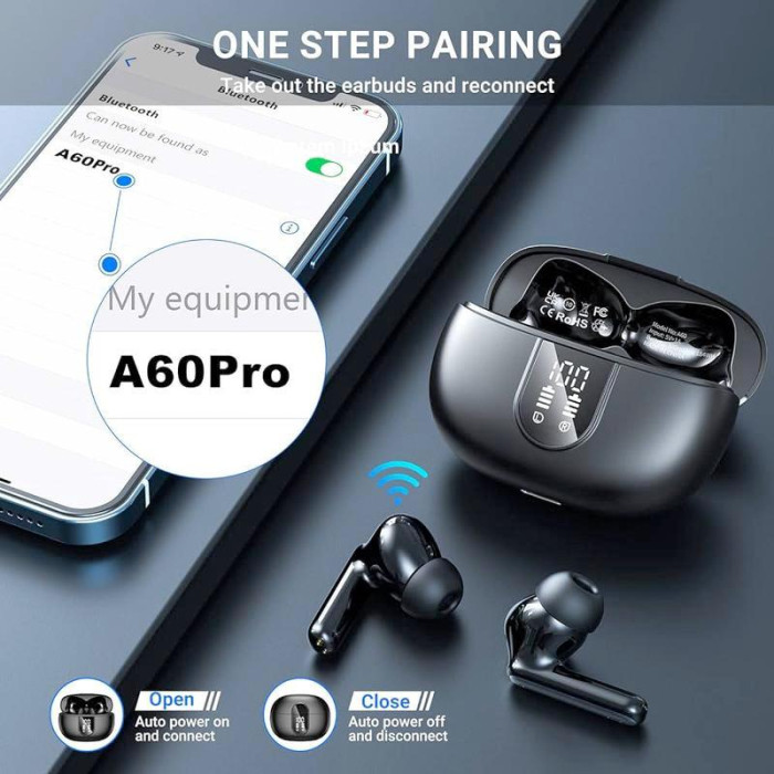Бездротові навушники Aoslen A60Pro Black