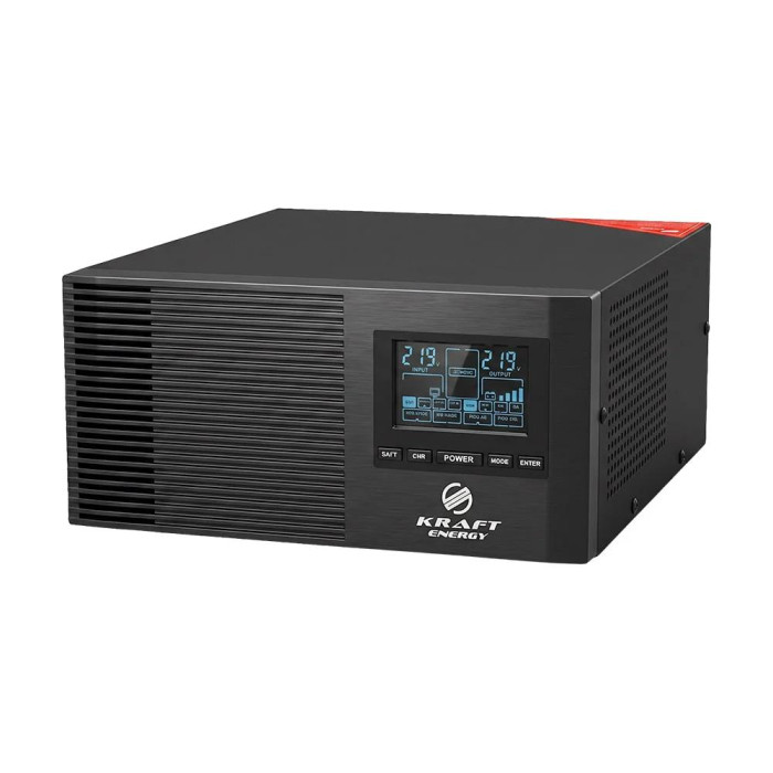 Комплект резервного живлення 640W 1280Wh Kraft KRF-AVR800VA/640W-12V + LiTime Xtramini L12V100-100-XTRA-MINI-BT-4-A55
