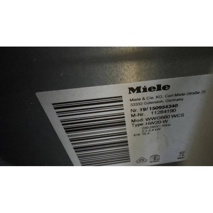 Пральна машина WWG 660 WCS Б/В