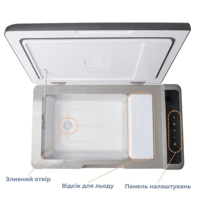 Портативный компрессорный автохолодильник Gearo G22