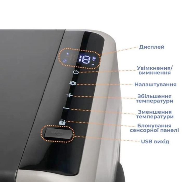 Портативный компрессорный автохолодильник Gearo G22