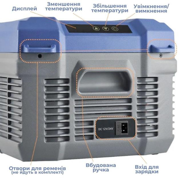 Портативный компрессорный автохолодильник Gearo NL15