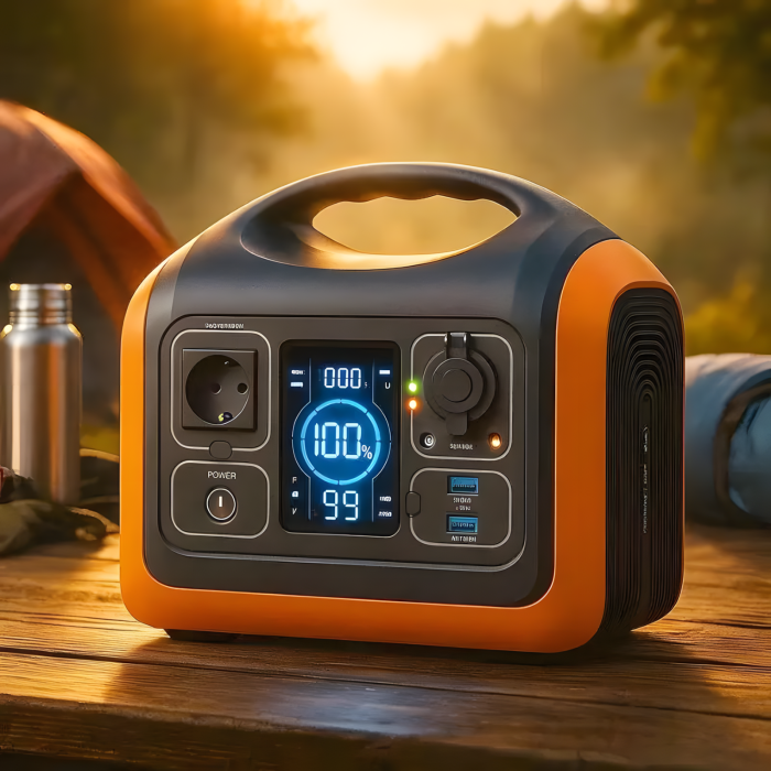 Зарядна станція портативна SOUOP UPP-600 Black/Orange