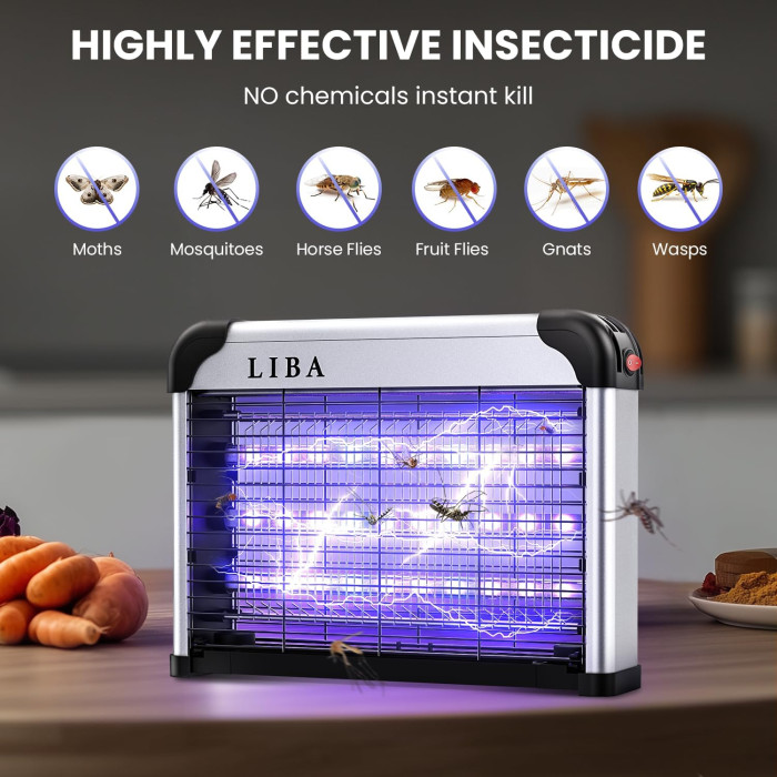 Лампа для уничтожения комаров (Отпугиватель насекомых) LIBA 2800V 20W