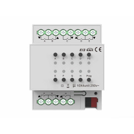 Модуль керування шторами на 4 канали KNX Akubela KXAC-B1C4