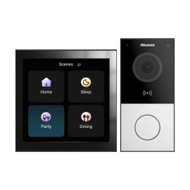 Комплект управління розумним будинком Akubela HyPanel PS51-R2-EU + IP-відеопанель Akuvox E12W