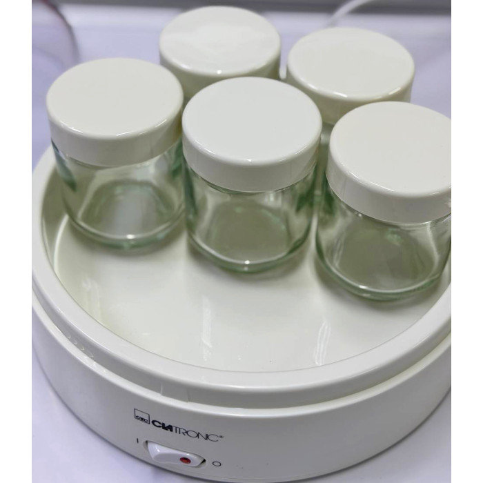 Йогуртниця Clatronic JM-3344 White Б/В