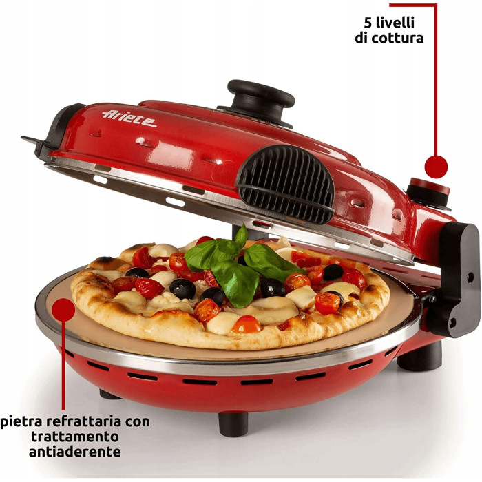 Електропіч для піци Ariete 919 Red