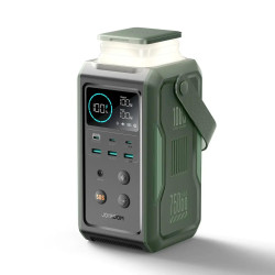Повербанк JOYROOM PD100W 75000mAh з висувним підсвічуванням, зарядна станція 240Wh Оливковий (Ranger Green)