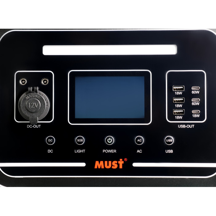 Портативна зарядна станція MUST EM1024S