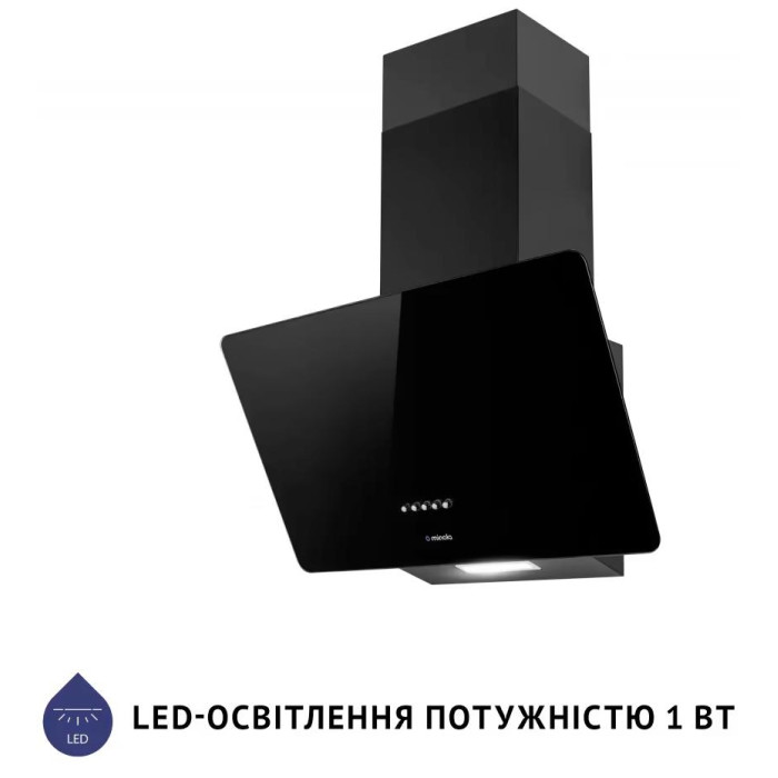 Витяжка декоративна MINOLA HDN 5224 BL 700 LED Black
