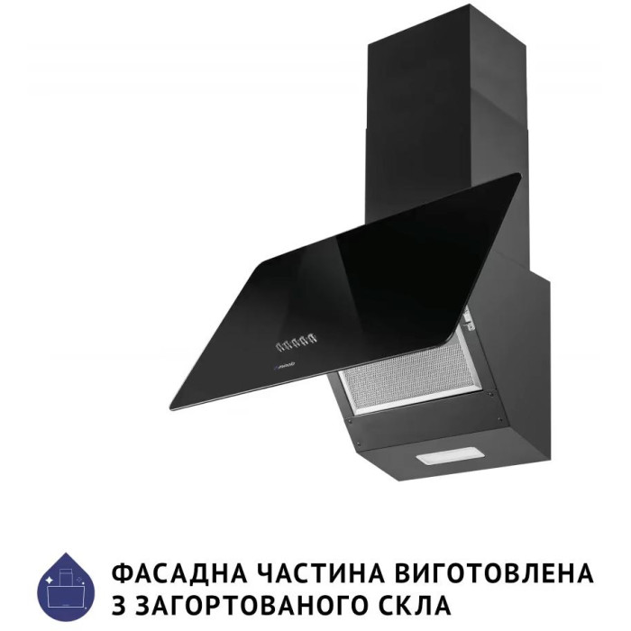 Витяжка декоративна MINOLA HDN 5224 BL 700 LED Black