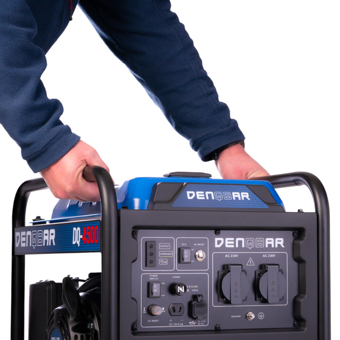 Мобільний інверторний бензиновий генератор DENQBAR DQ-4500 4.5 кВт