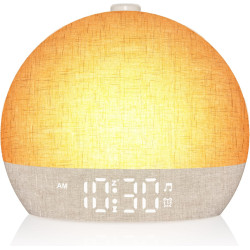 Світловий будильник Wake Up Light BL50 з імітацією сходу із поступовим збільшенням яскравості