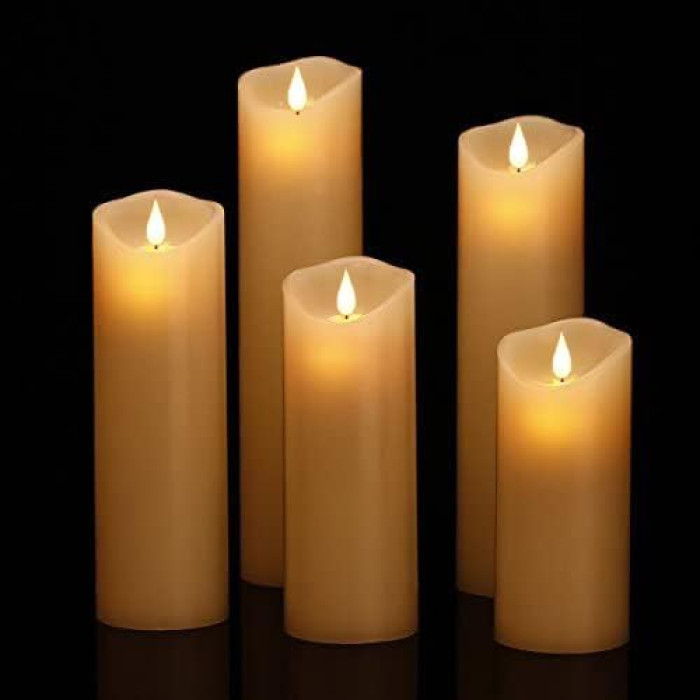Набір світлодіодних свічок Flameless Candles 5PCS