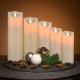 Набір світлодіодних свічок Flameless Candles 5PCS