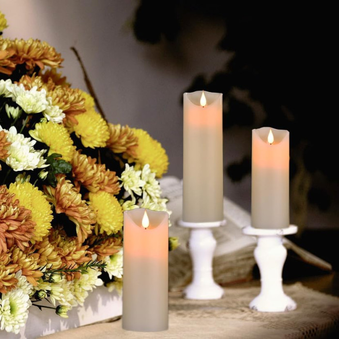 Набір світлодіодних свічок Flameless Candles 5PCS