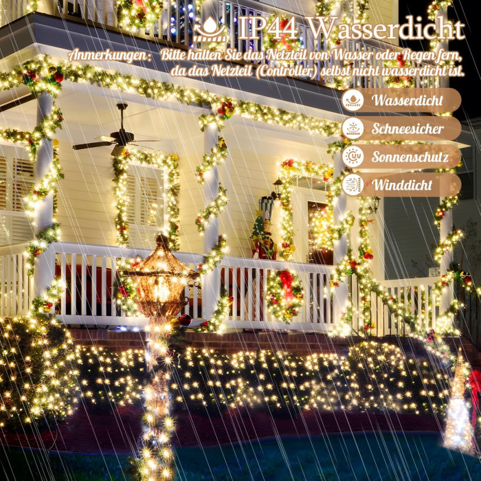 LED-світлова мережа вулична (Світлова гірлянда-сітка) Focxoio DW3x2m