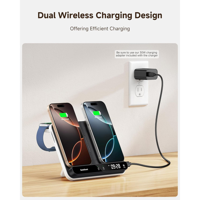 Бездротовий зарядний пристрій SwanScout 710A