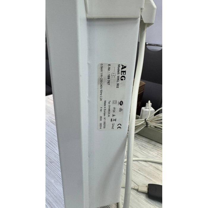 Конвектор електричний AEG WKL 502 White Б/В