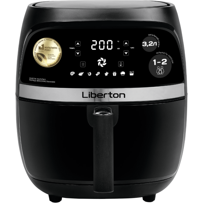 Аерофритюрниця (мультипіч) LIBERTON LAF-3206 Black