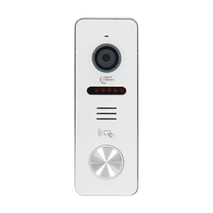 Комплект відеодомофону Light Vision: відеодомофон 7" AMSTERDAM FHD та відеопанель 2Mp RIO FHD(RF)