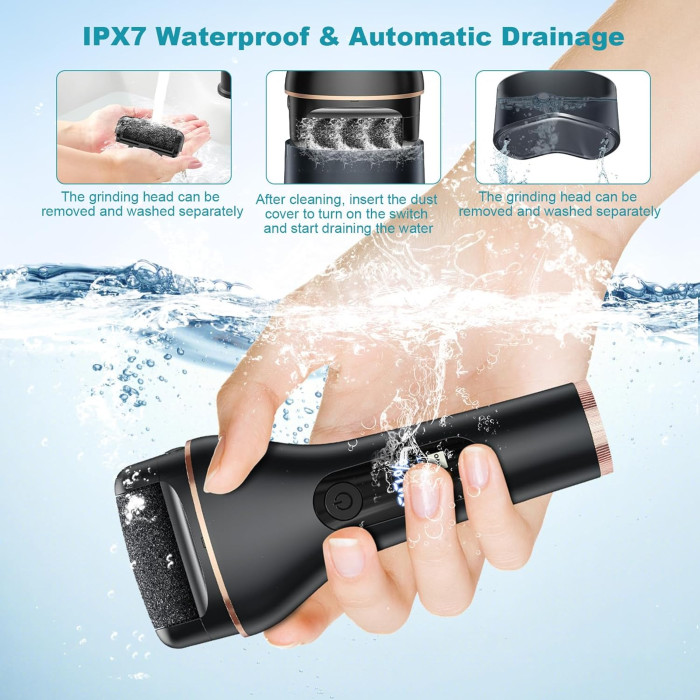 Електричний прилад для видалення мозолів та тріщин на п'ятах ZCA069