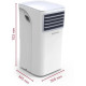 Мобільний кондиціонер Ariston MOBIS 9 White