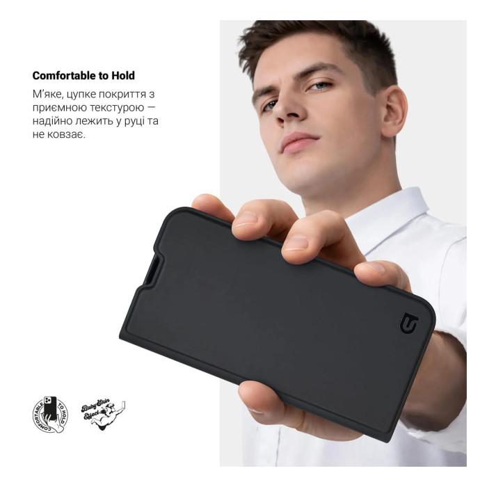 Чохол для смартфона ArmorStandart OneFold Case для Xiaomi Redmi Note 14 4G Black