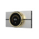 Центральна панель управління розумним будинком 2.1" Akubela HyPanel LUX RT61-PoE-EU Gold з PoE