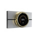 Центральна панель управління розумним будинком 2.1" Akubela HyPanel LUX RT61-PoE-EU Gold з PoE